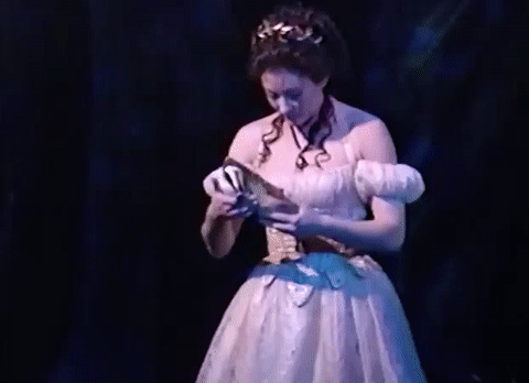Laura Benanti GIF- Into the Woods- Cinderella GIF