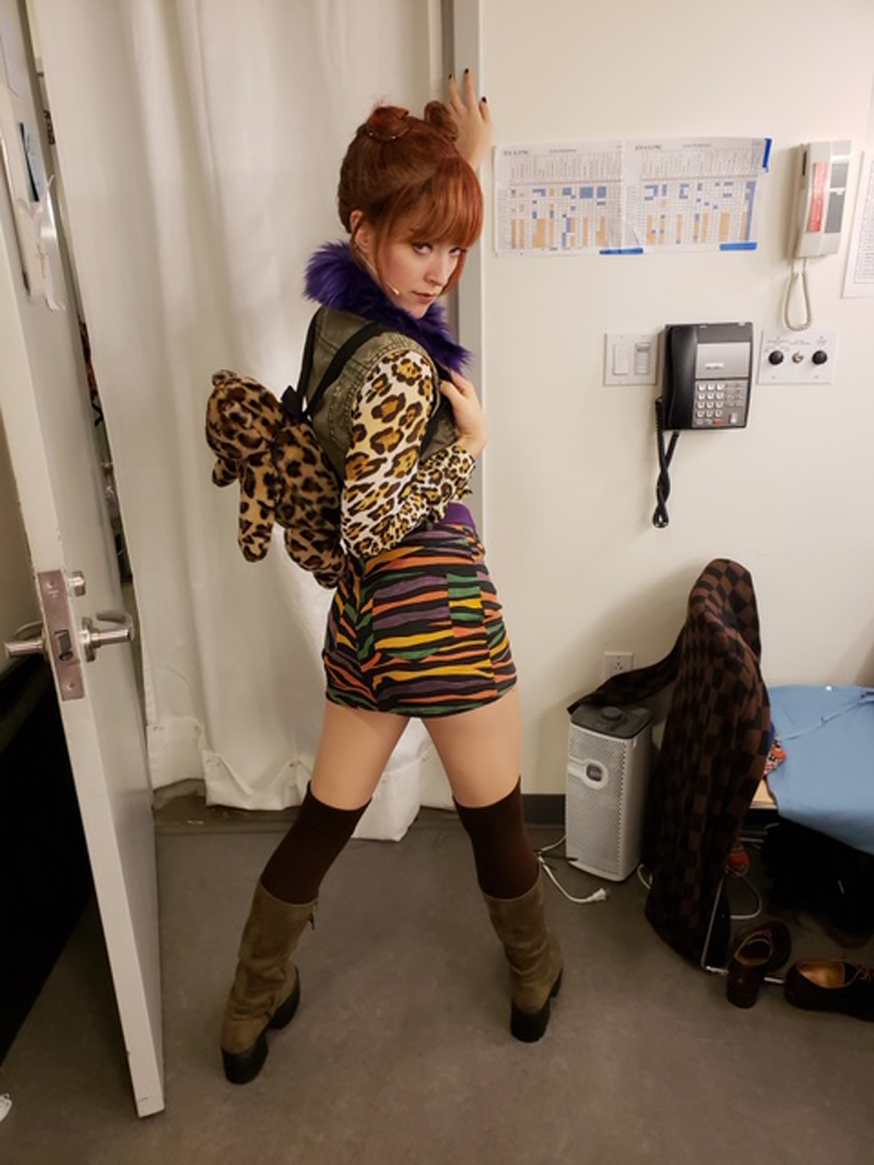 Clueless Musical off Broadway- Tessa Grady-Amber-Amy Clark Costumes
