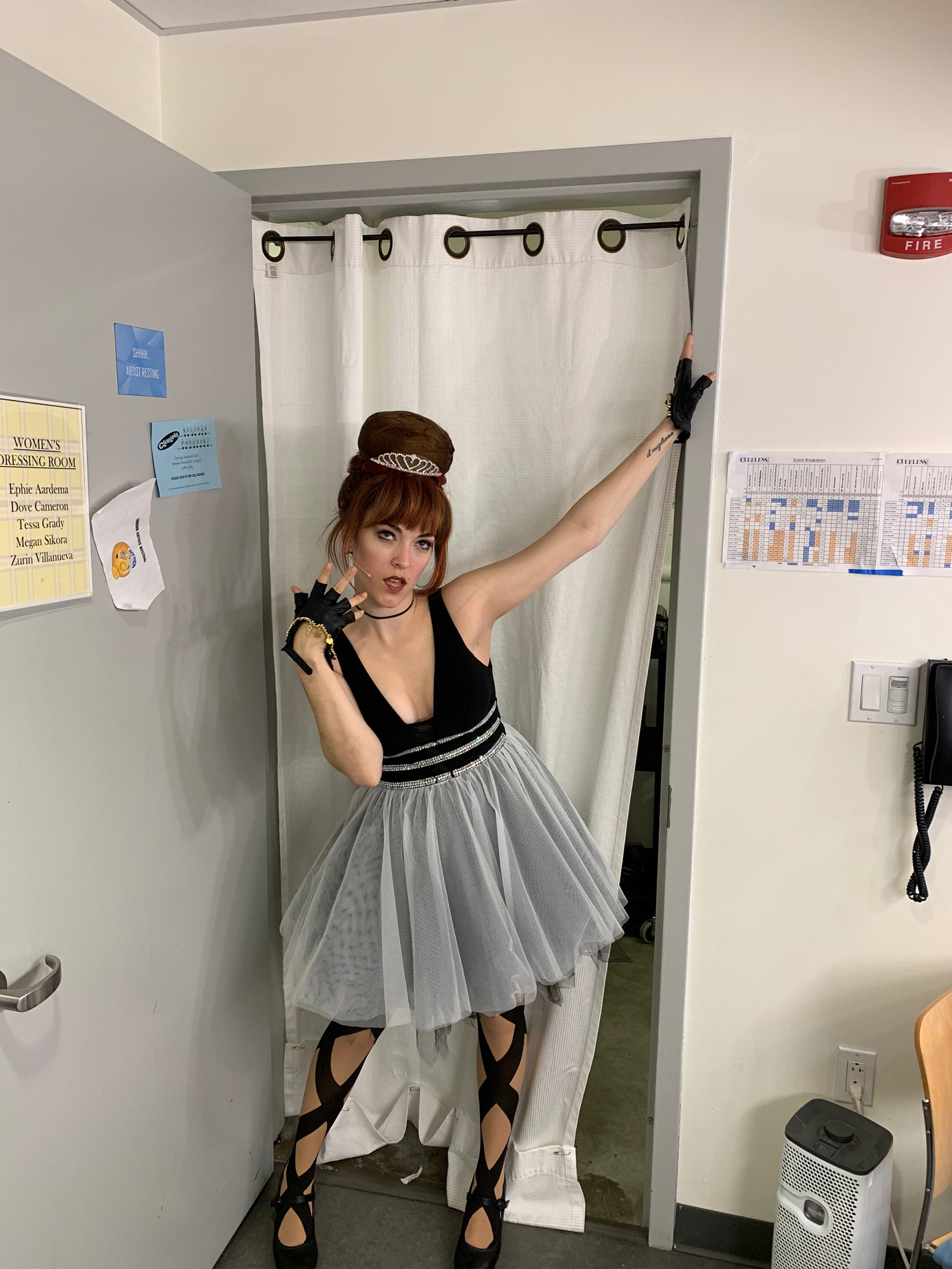 Clueless Musical off Broadway- Tessa Grady-Amber-Amy Clark Costumes