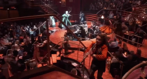 Great Comet Broadway Set