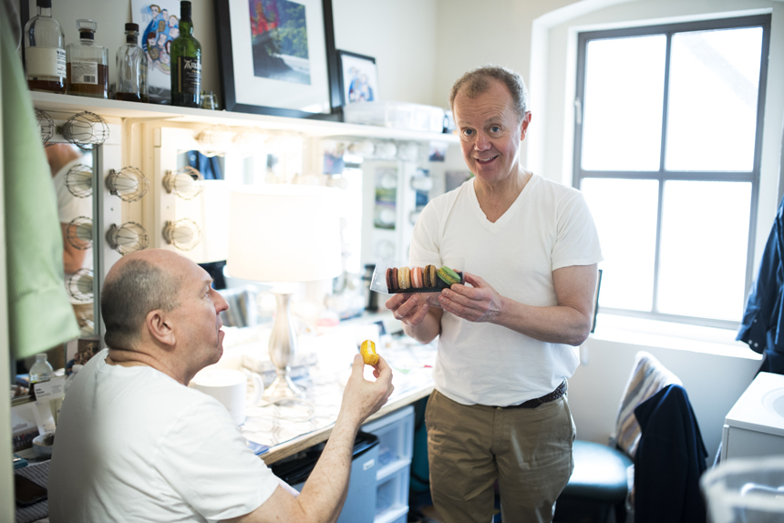 Come From Away- Broadway- Backstage- Joel Hatch- Lee MacDougall