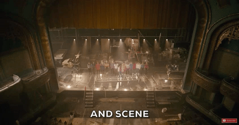 And Scene GIF- Curran Theatre