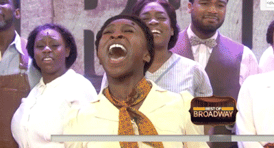 Cynthia Erivo GIF- Singing GIF
