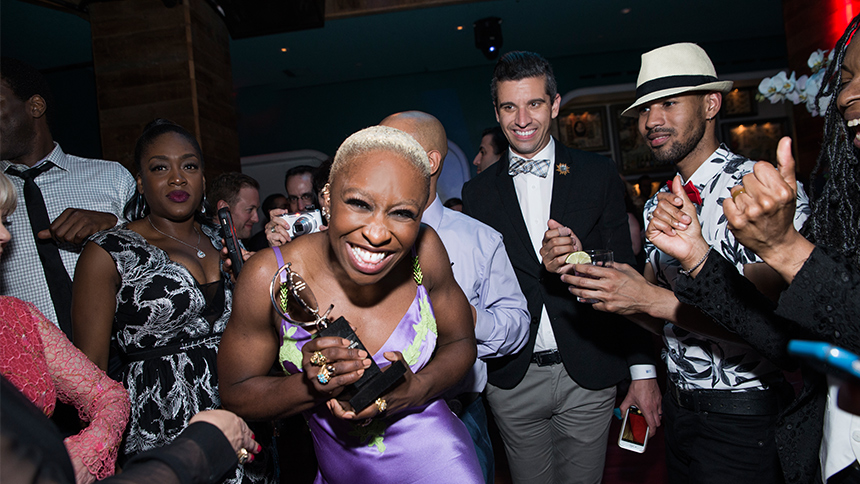 Cynthia Erivo - Tony Awards- The Color Purple- Party