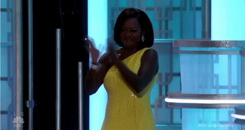 Dear Evan Hansen- Ben Platt- Waving Through a Window- Viola Davis GIF- Clapping GIF