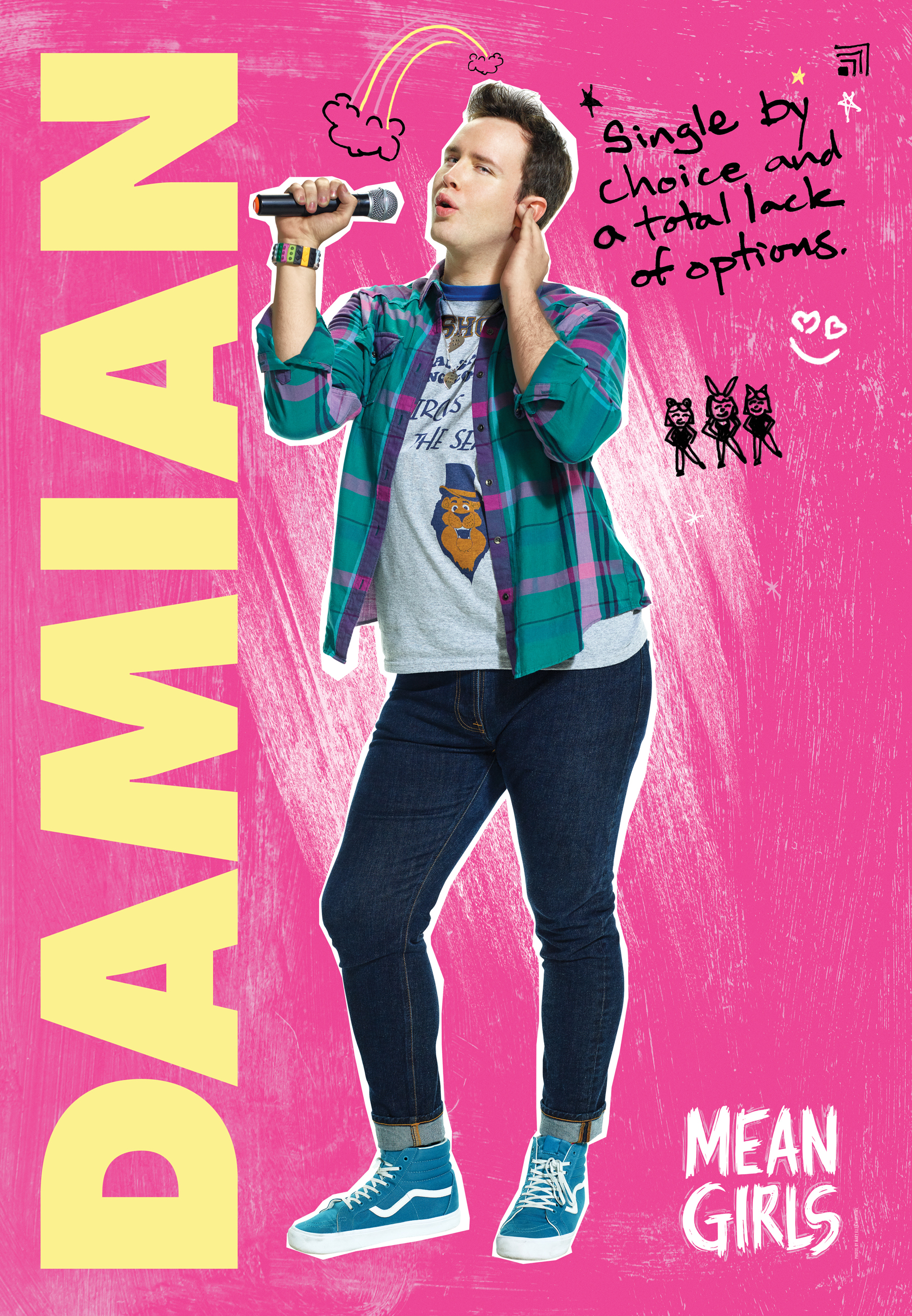 Mean Girls Broadway Musical Spotco- Grey Henson (Damian Hubbard)