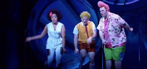 Spongebob Squarepants GIf- Musical Broadway- Danny Skinner GIF
