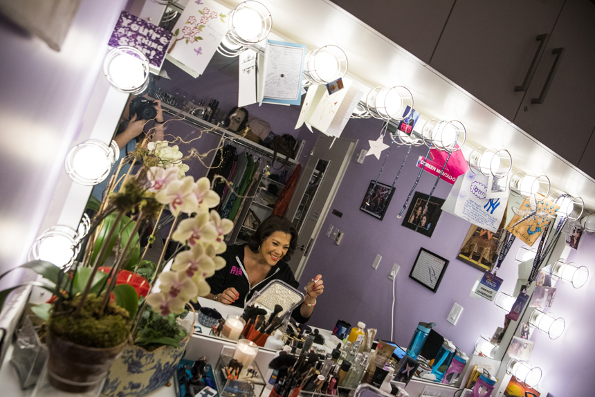 Doreen Montalvo- On Your Feet- Broadway- Backstage- Gloria