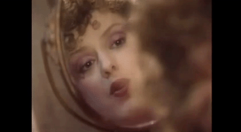 Dot GIf- Sunday in the Park- Bernadette Peters GIF- Eye Brow Plucking GIF