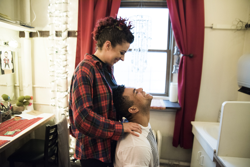 Mary Page Nance & Blaine Alden Krauss- great Comet- Broadway Musical Backstage