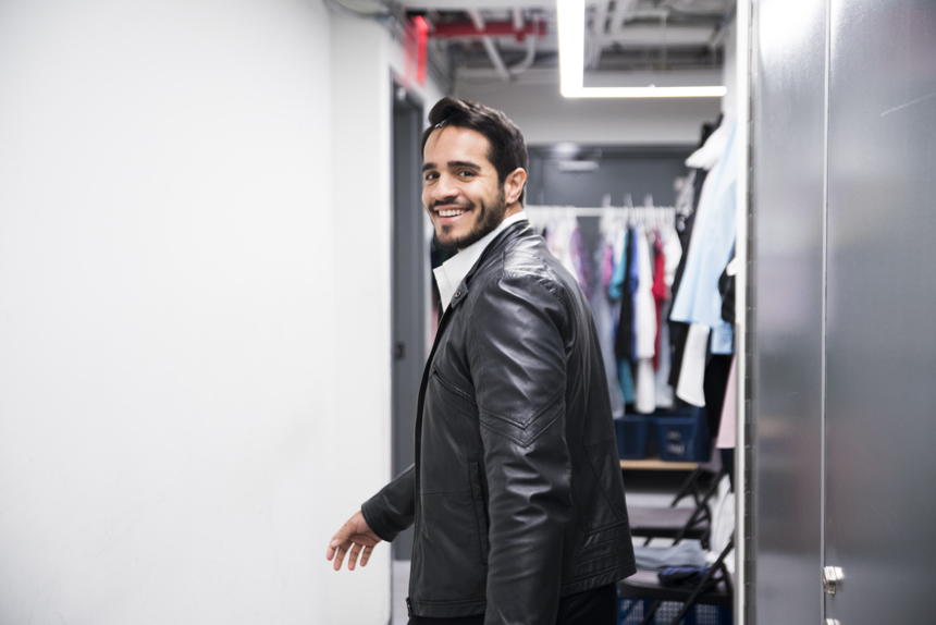 Ektor Rivera- On Your Feet- Backstage- Broadway- Emilio Estefan