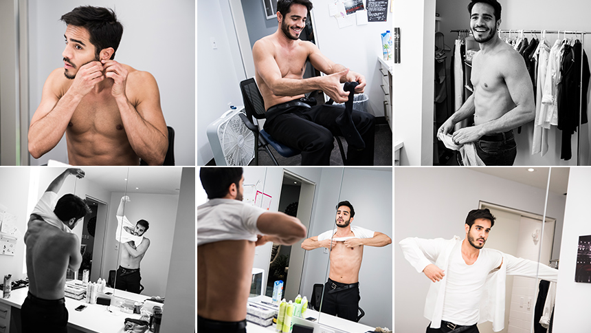 Ektor Rivera- On Your Feet- Backstage- Broadway