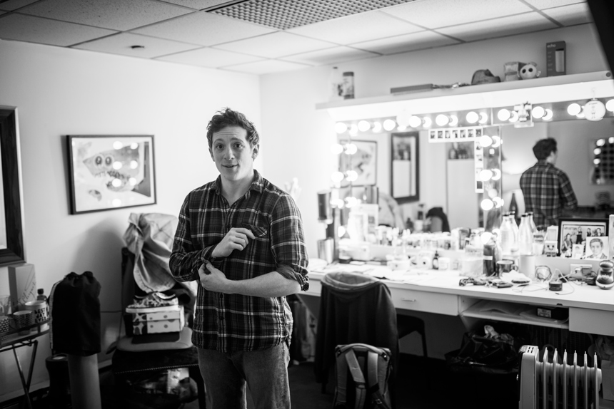 Spongebob Squarepants - Musical- Broadway-Backstage- Ethan Slater