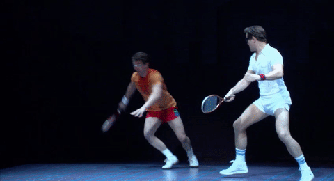 Falsettos GIF- Broadway- Christian Borle GIF- Andrew Rannells GIF