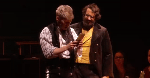 Lucas Steele GIF- Anatole GIF- Great Comet GIF- Broadway- Josh Groban GIF