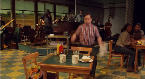 Waitress GIF- Broadway- Chris Fitzgerald GIF