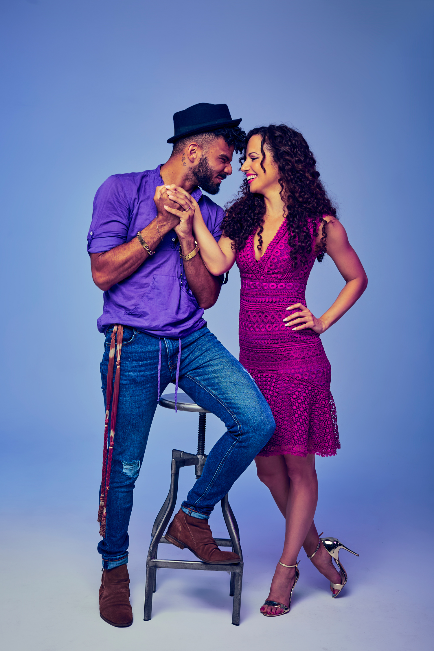Disney Theatrical Broadway-Hispanic Heritage Month-Ciro Gutierrez-Nina Lafarga & Julius Anthony Rubio
