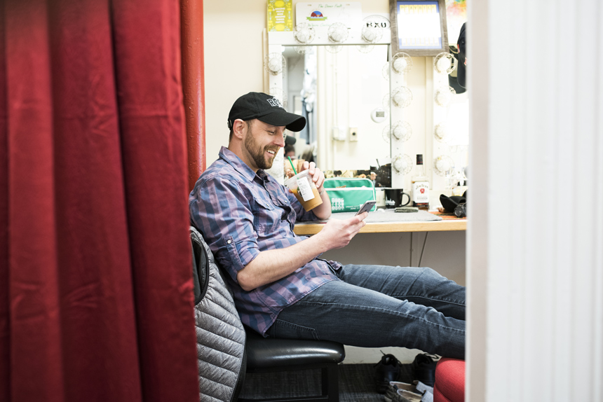 Come From Away- Broadway- Backstage- Geno Carr