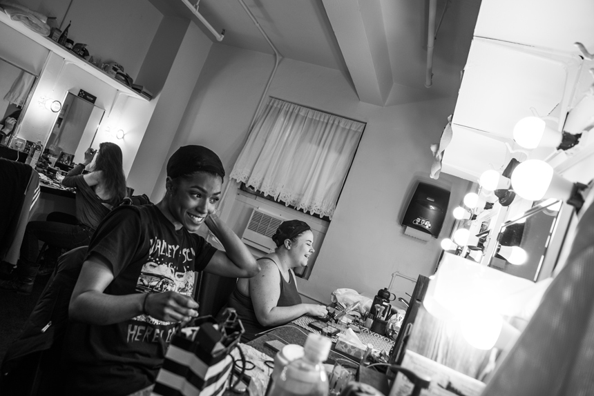 Groundhog Day- Broadway- Musical- Ladies Dressing Room