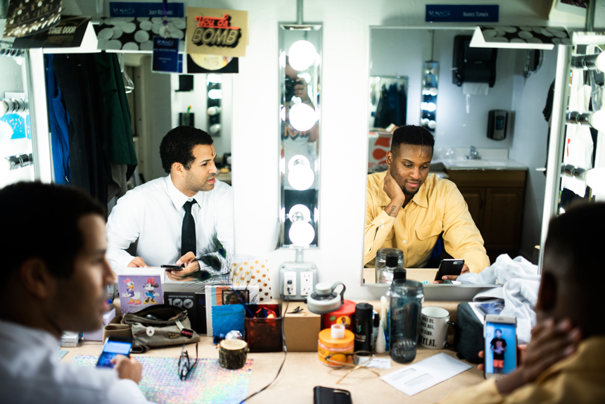 The Donna Summer Musical Broadway Backstage-Jenny Anderson Photography-BroadwayBox-Jody Reynard & Harris M Turner