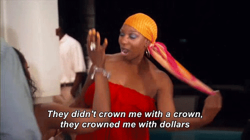 Nene Leakes- GIF- Broadway- Real Housewives - hair Flip