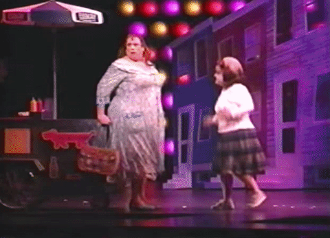 Hairspray GIF- marissa jaret winokur GIF- Harvey Fierstein GIF