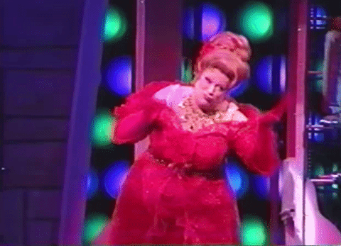 Hairspray GIF-Edna Turnblat GIF- Harvey Fierstein GIF