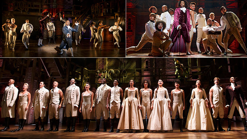 Hamilton- Musical- Ensemble- Dancers- Chorus- Broadway-