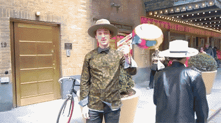 Gentleman's Guide to Love and Murder- GIF- Happy- Bryce