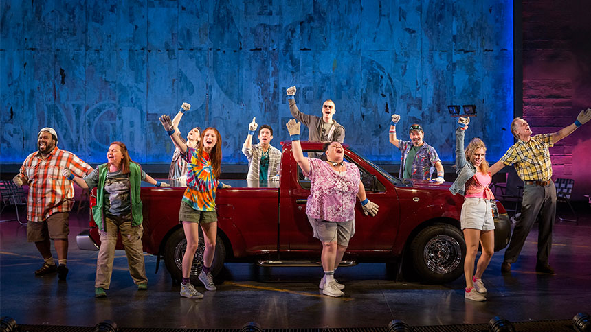 The cast of Hands on a Hardbody