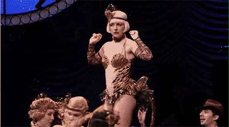 Helene Yorke- Bullets Over Broadway- GIF