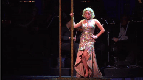Megan Hilty GIF- Gentlemen Prefer Blondes GIF- Diamonda Are a Girl's Best Friend GIF