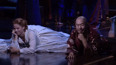 Hoon Lee GIF- King and I GIF- Kelli O'Hara GIF- Laughing GIF