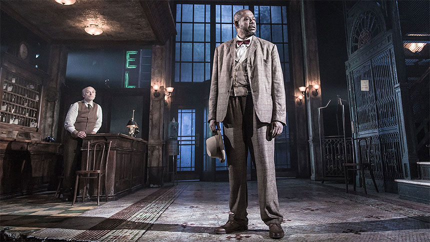 Hughie - Broadway- Christopher Oram- Set