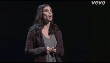 Idina Menzel- If/Then-GIF-Broadway