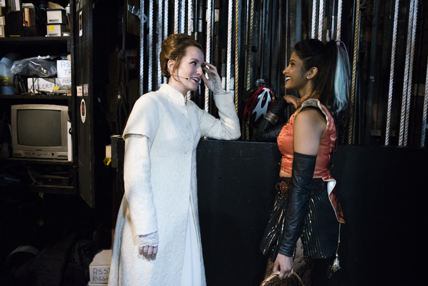 Great Comet Broadway Musical Backstage- Ingrid Michaelson and Shoba Narayan