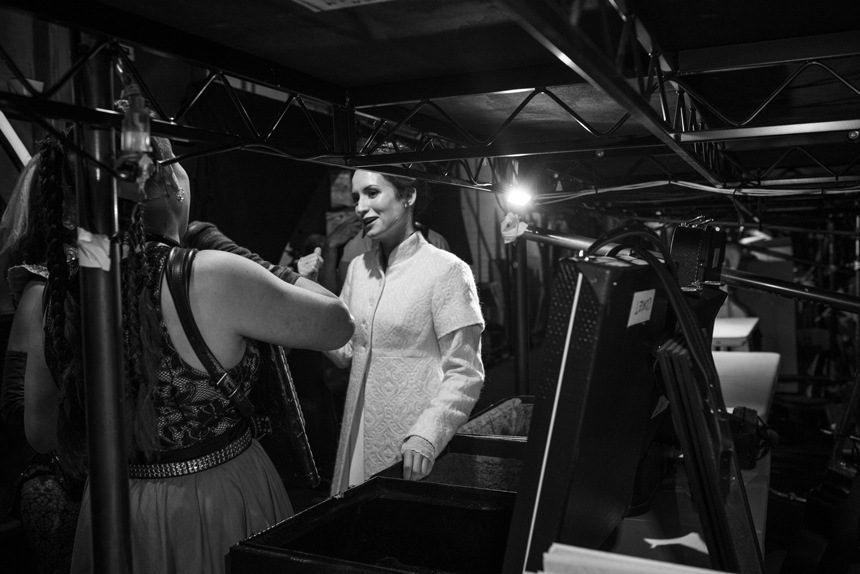 Great Comet Broadway Musical Backstage- Ingrid Michaelson
