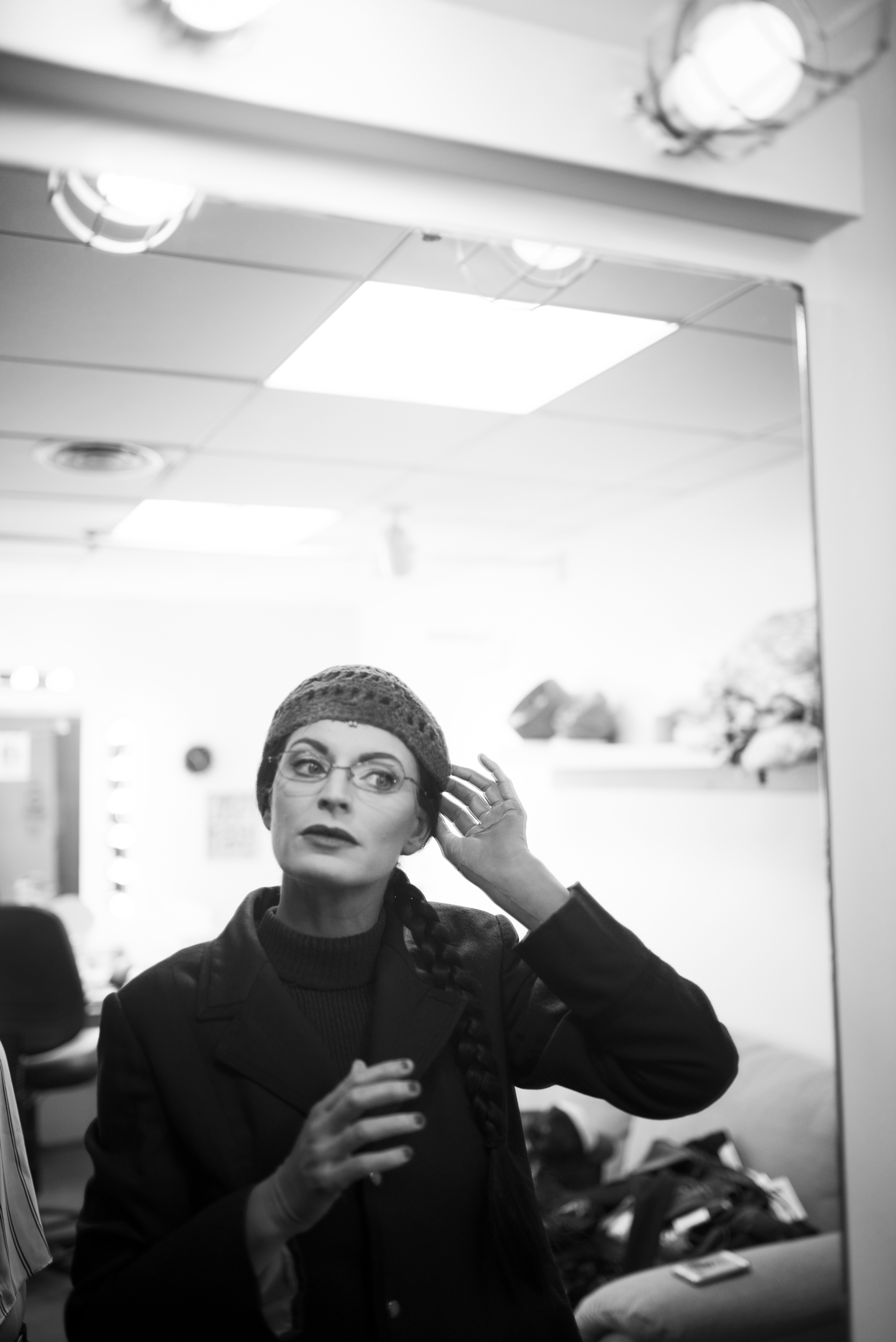 Jackie Burns- Elphaba- Wicked- Broadway- Musical- Backstage