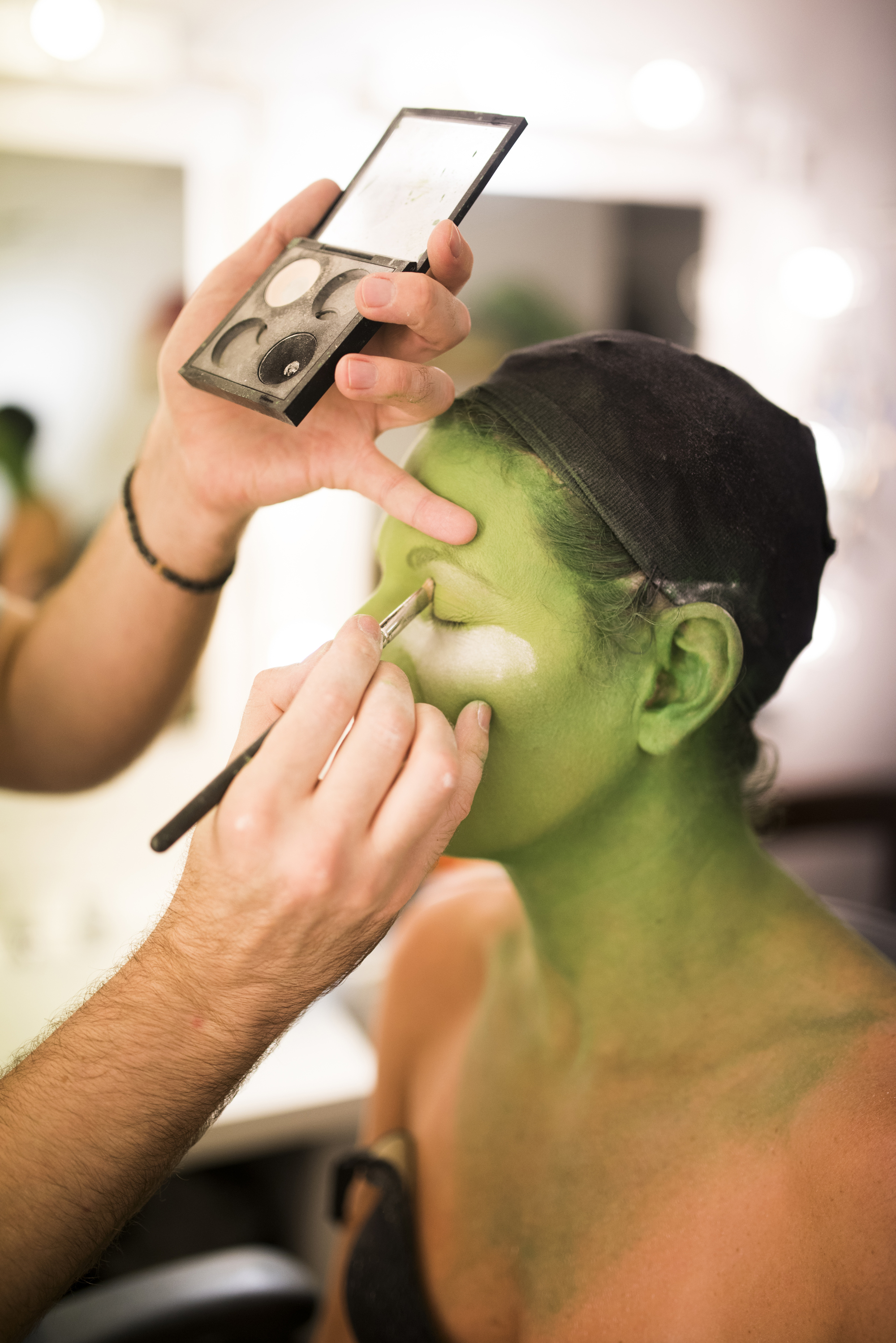 Jackie Burns- Elphaba- Wicked- Broadway- Musical- Backstage