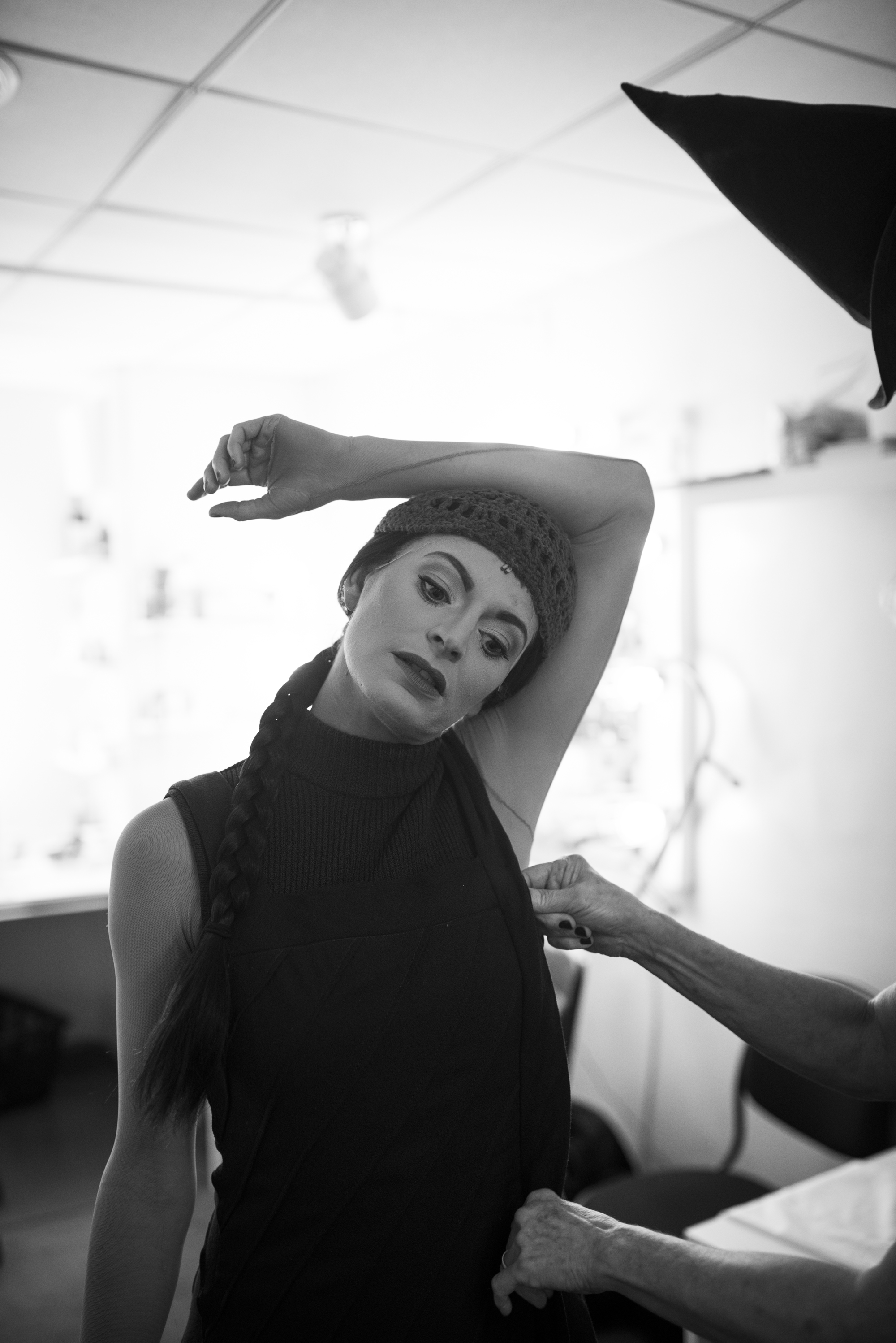 Jackie Burns- Elphaba- Wicked- Broadway- Musical- Backstage