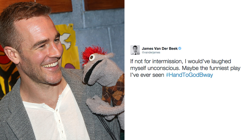 James Vanderbeek- Hand to God- Broadway