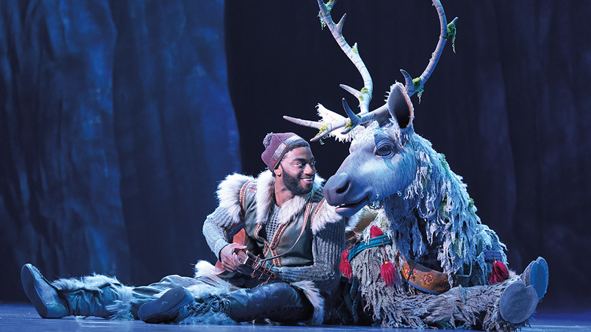 Jelani Alladin Kristoff Frozen Musical BroadwayBox