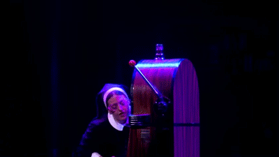 Jennifer Simard GIF- Disaster GIF- Nun GIF