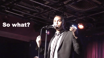Jesse Nager GIF- So What GIF