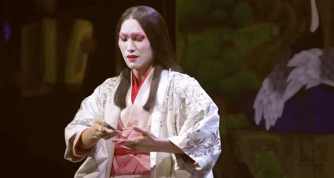 Jin Ha GIF- M Butterfly- Broadway- revival GIF