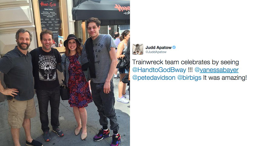Judd Apatow-Hand to God- Broadway