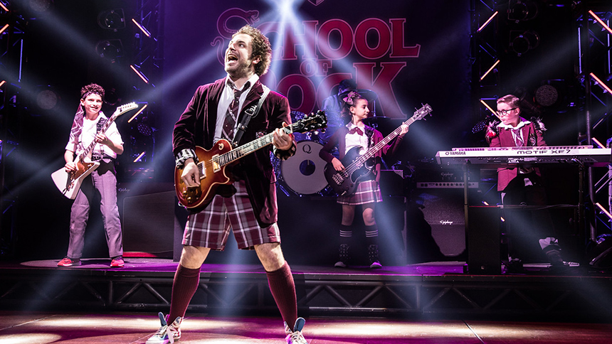 Justin Collette- School of Rock- Broadway