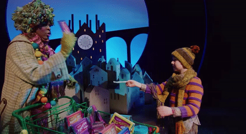 Kyle Taylor Parker GIF- Charlie and the Chocolate Factory- Broadway