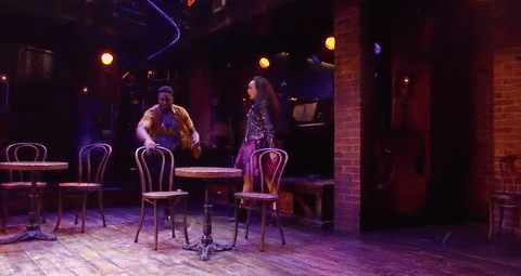 Kyle Taylor Parker GIF- Smokey Joe's Cafe Revival GIF Musical Broadway- Nicole Ortiz GIF
