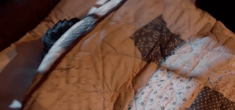 Andy Karl GIF- Groundhog Day Gif- waking up GIF